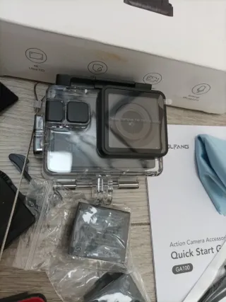 Cámara Deportiva WOLFANG GA100 4K 30FPS