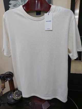 Camiseta Jack & Jones Beige