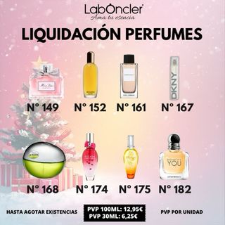 Liquidación de perfumes