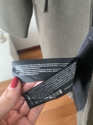 Abrigo oversize Pull&Bear verde oliva