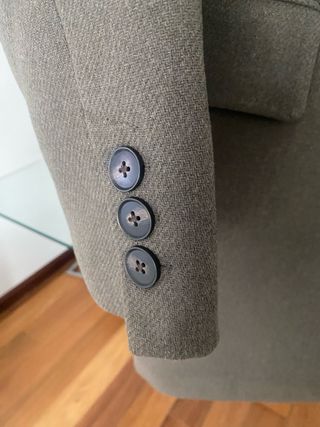 Abrigo oversize Pull&Bear verde oliva