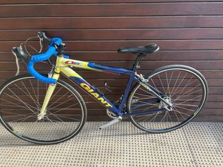 Bici Carretera Giant OCR Azul/Amarillo