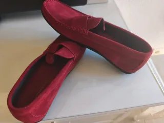 Zapatos Martinelli Rojo Ante