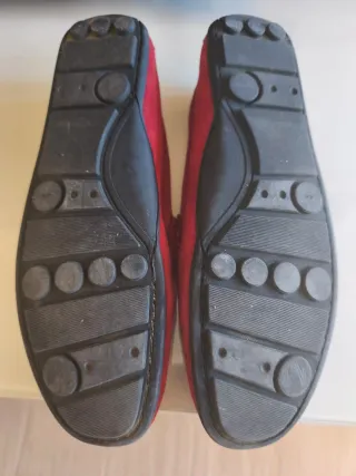 Zapatos Martinelli Rojo Ante