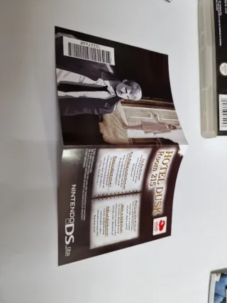 Hotel Dusk Room 215 Nintendo DS