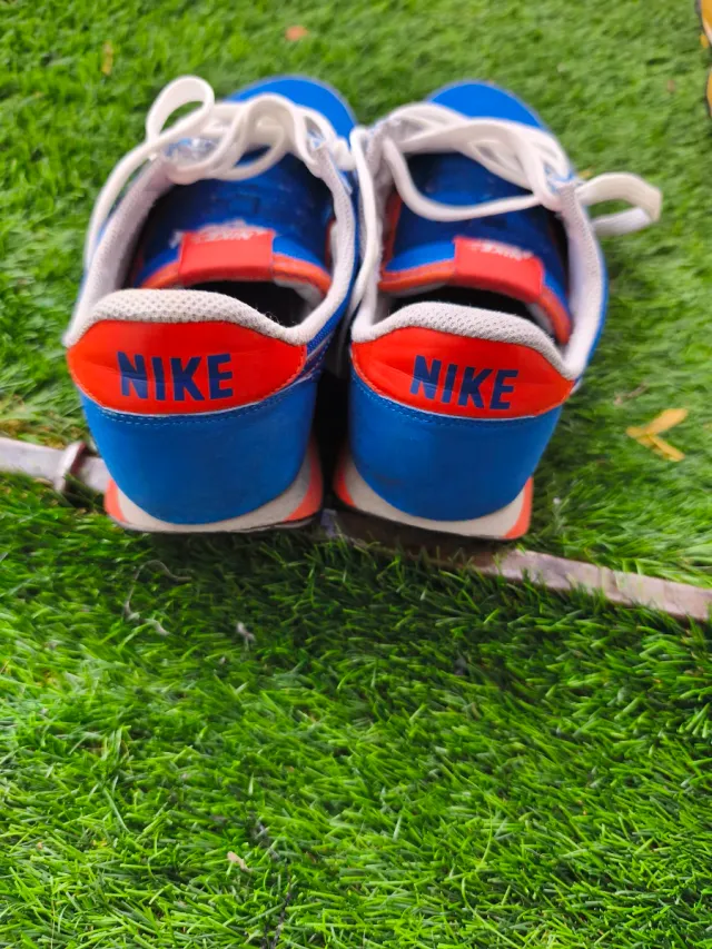 Zapatillas Nike Unisex Azul y naranja