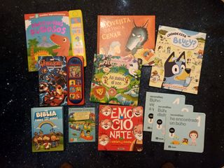 LOTE DE LIBROS INFANTILES