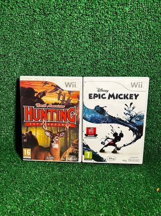 Consola Nintendo Wii con giochi e accessori