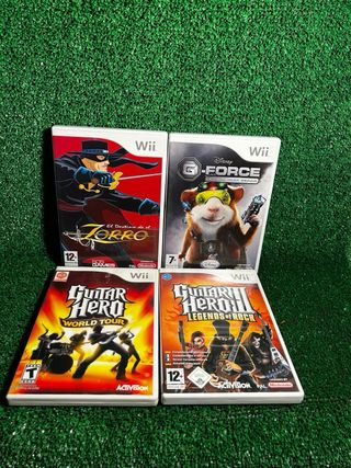 Consola Nintendo Wii con giochi e accessori