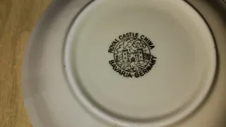 Servizio antico da caffè in porcellana