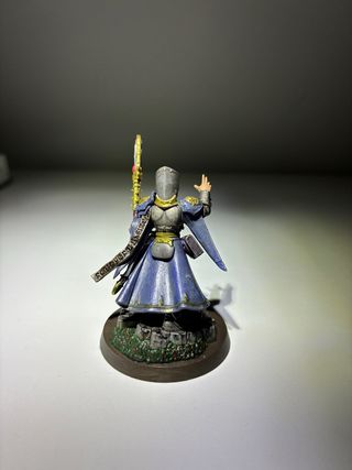 Miniatura Caballero Arcano pintada a mano