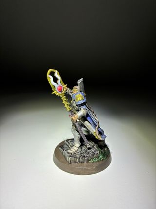 Miniatura Caballero Arcano pintada a mano