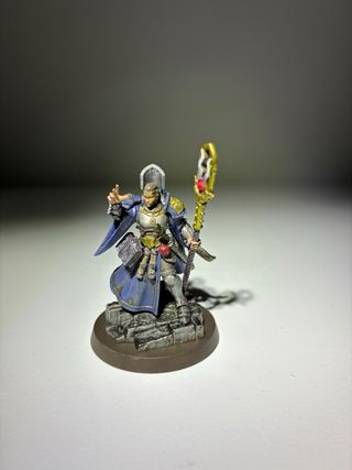 Miniatura Caballero Arcano pintada a mano