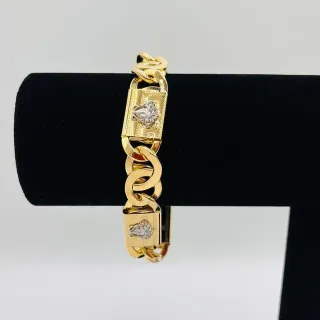 Pulsera Cartier Medusa Bicolor 12MM 18K