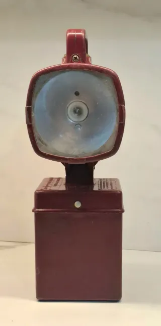 Lampada Ferroviaria portatile Vintage Bordeaux Mad