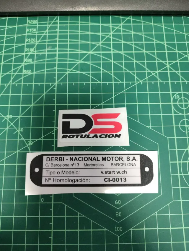 Homologación Derbi Variant Start WC