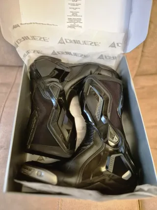 Botas Dainese Torque Negras/Plata