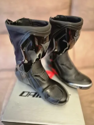 Botas Dainese Torque Negras/Plata