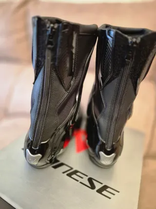 Botas Dainese Torque Negras/Plata