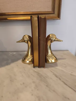 Fermolibri a forma di anatra