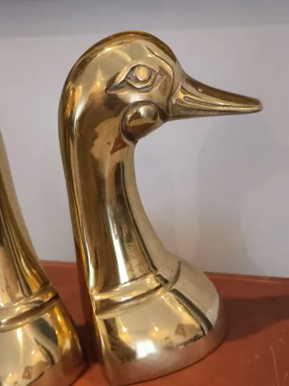 Fermolibri a forma di anatra