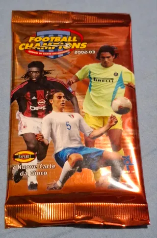 Busta sigillata Football Champions 2002-03