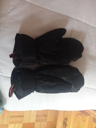 Manoplas esquí adulto Wedze Piel