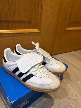 Zapatillas Adidas Samba LT Blancas y Negras