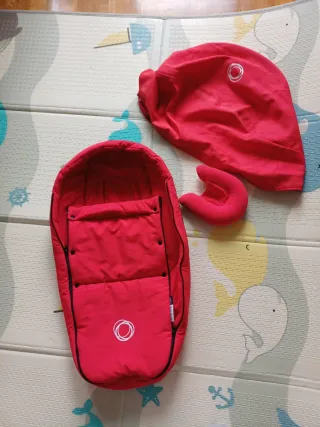 Saco Bugaboo Bee cuco rojo