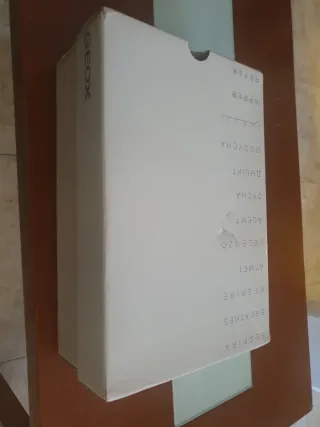 Mocasines de tacón ancho Geox, color negro, núm 41