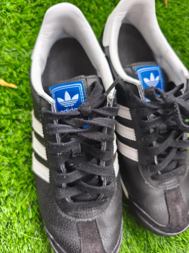 Adidas Samoa Talla 42 Negro Blanco
