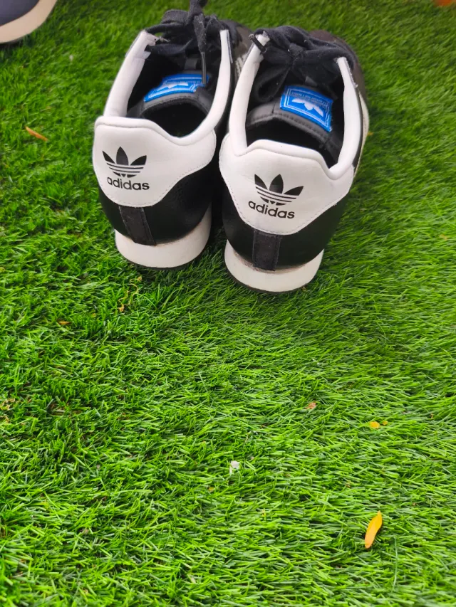 Adidas Samoa Talla 42 Negro Blanco
