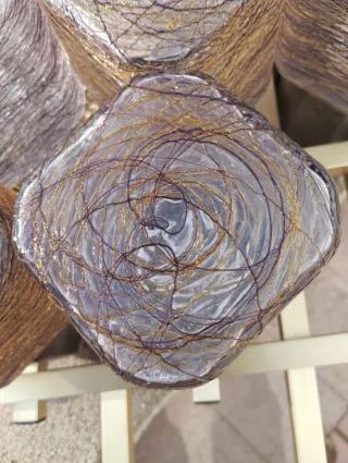 Aplique de diseño años 70s