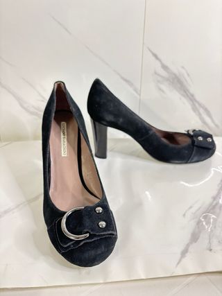 Décolleté Luciano Barachini Nere Tacco 10cm