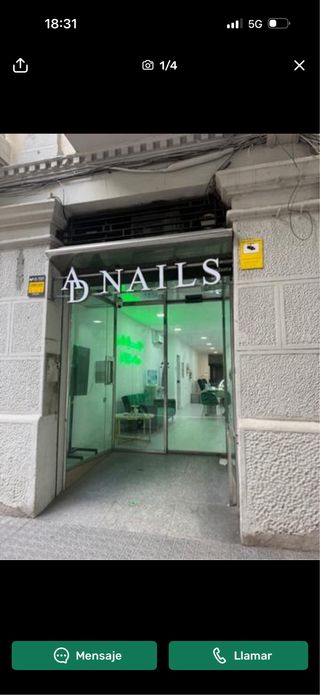 Alquiler mesa de manicurista