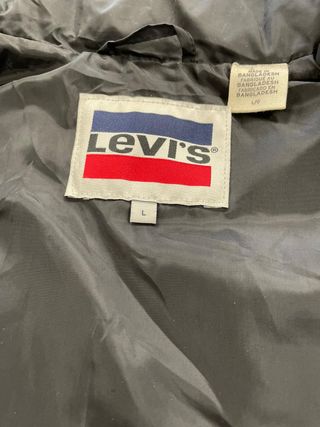 Chaleco Levi's Unisex Talla L Negro