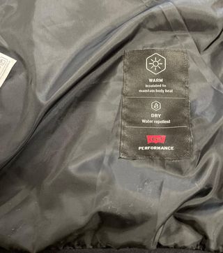 Chaleco Levi's Unisex Talla L Negro