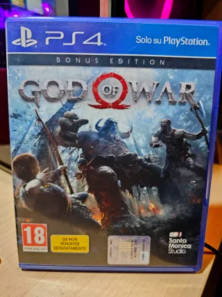 God of War PS4, bonus edition, buone condizioni