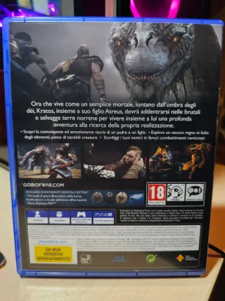 God of War PS4, bonus edition, buone condizioni