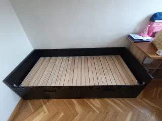 Cama nido con cajones y colchones