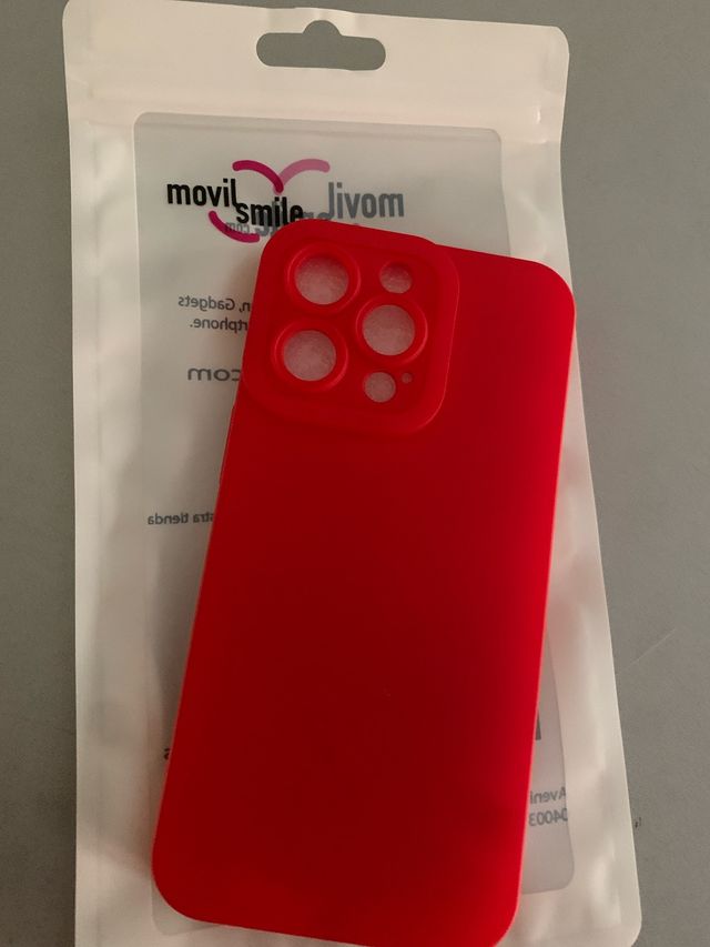 Custodia iPhone 13 Pro Rosso Mobil Smile