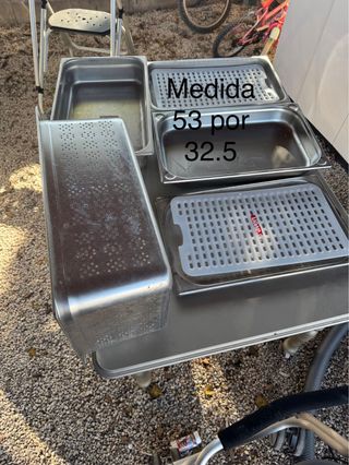 Bandejas Hostelería Acero Inoxidable