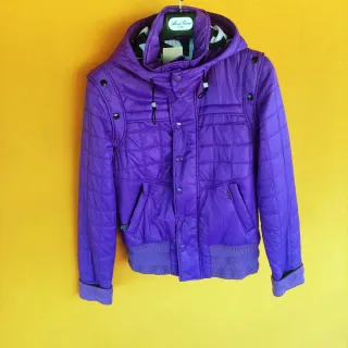 Giubbotto Diesel donna viola taglia S