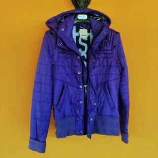 Giubbotto Diesel donna viola taglia S