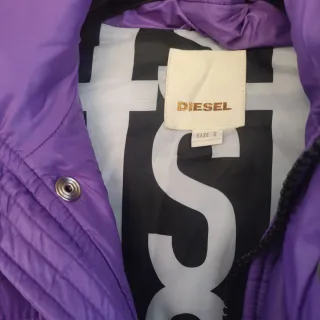 Giubbotto Diesel donna viola taglia S