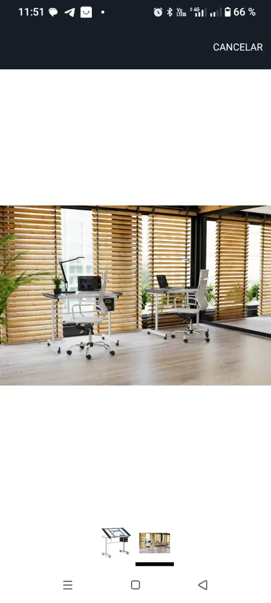 Mesa de dibujo profesional inclinable