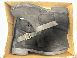 Botas de ante negras