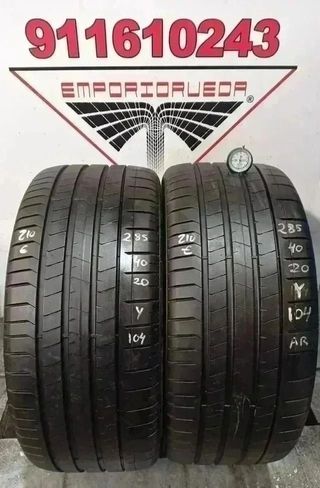 285 40 20 Y PIRELLI RUEDA AL 90% DE VIDA UTIL
