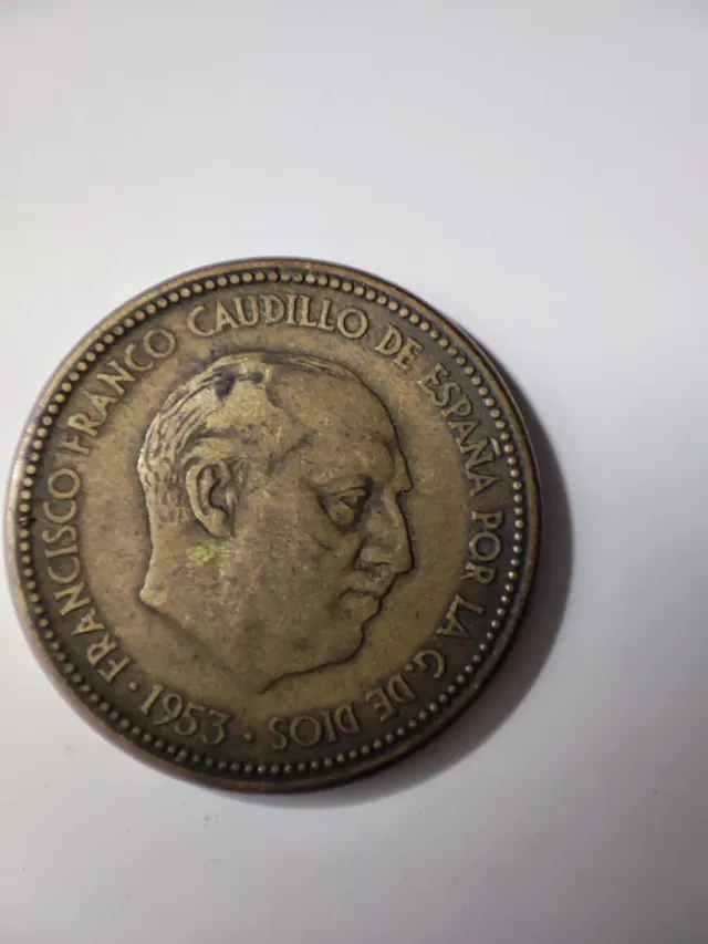 Moneda 2,50 pesetas Franco 1953