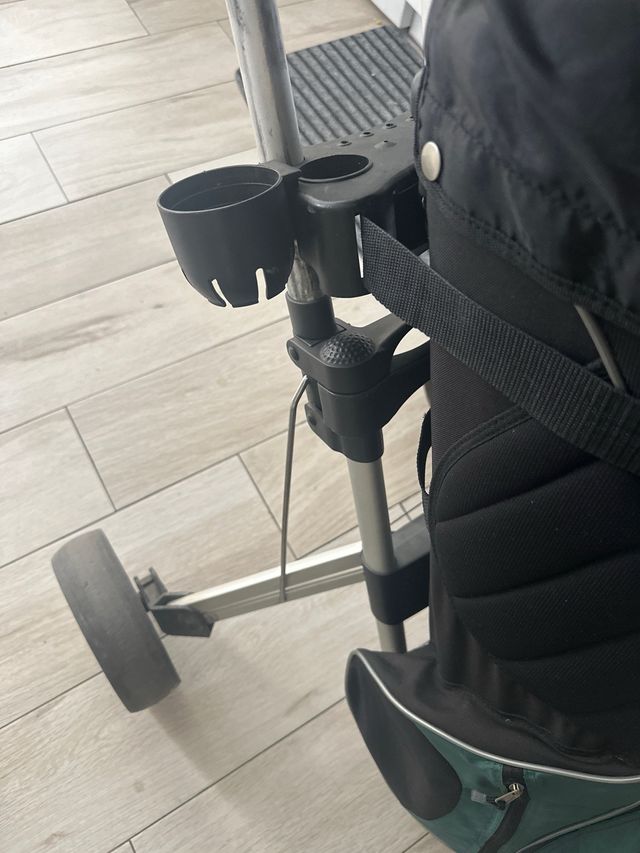 Carro de golf plegable